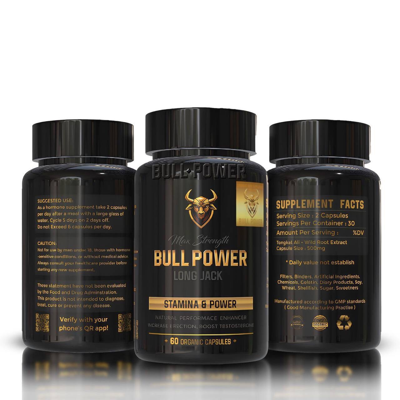 BULL POWER Bottles